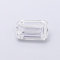 Lab Created 0.48 Carat D-VVS1 Emerald Cut Diamond Lab Created 0.48 Carat D-VVS1 Emerald Cut Diamond