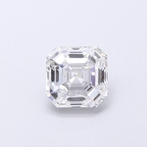Lab Created 0.55 Carat D-VS1 Asscher Cut Diamond Lab Created 0.55 Carat D-VS1 Asscher Cut Diamond