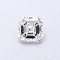 Lab Created 0.51 Carat E-VVS1 Asscher Cut Diamond Lab Created 0.51 Carat E-VVS1 Asscher Cut Diamond