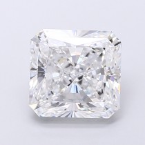 Lab Created 3.40 Carat D-VVS2 Radiant Cut Diamond Lab Created 3.40 Carat D-VVS2 Radiant Cut Diamond