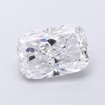 Lab Created 2.16 Carat D-VVS2 Cushion Cut Diamond