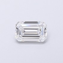 Lab Created 0.40 Carat D-VVS2 Emerald Cut Diamond Lab Created 0.40 Carat D-VVS2 Emerald Cut Diamond