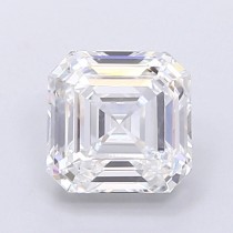 Lab Created 1.66 Carat E-VVS1 Asscher Cut Diamond Lab Created 1.66 Carat E-VVS1 Asscher Cut Diamond