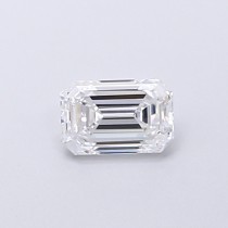 Lab Created 0.41 Carat D-VS2 Emerald Cut Diamond Lab Created 0.41 Carat D-VS2 Emerald Cut Diamond