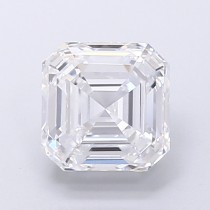 Lab Created 1.84 Carat D-VVS2 Asscher Cut Diamond