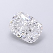 Lab Created 2.11 Carat E-VVS2 Cushion Cut Diamond