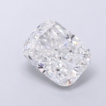 Lab Created 1.32 Carat D-VS1 Cushion Cut Diamond