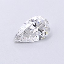 Lab Created 0.29 Carat D-VVS2 Pear Shaped Diamond