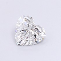 Lab Created 1.00 Carat D-VVS2 Heart Shaped Diamond