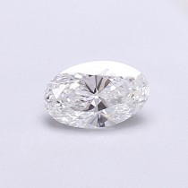 Lab Created 0.49 Carat D-VVS2 Oval Diamond Lab Created 0.49 Carat D-VVS2 Oval Diamond