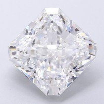 Lab Created 3.51 Carat E-VVS2 Radiant Cut Diamond