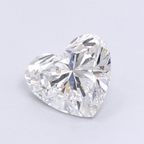 Lab Created 1.52 Carat E-VS2 Heart Shaped Diamond