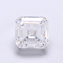 Lab Created 1.71 Carat D-VS1 Asscher Cut Diamond
