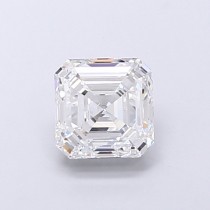 Lab Created 1.89 Carat D-VVS2 Asscher Cut Diamond