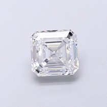 Lab Created 0.91 Carat D-VVS2 Asscher Cut Diamond