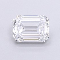 Lab Created 0.65 Carat D-VVS1 Emerald Cut Diamond