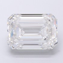 Lab Created 5.01 Carat F-VVS2 Emerald Cut Diamond
