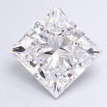 Lab Created 4.33 Carat E-VS1 Princess Cut Diamond Lab Created 4.33 Carat E-VS1 Princess Cut Diamond