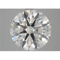 3.62 Carat J-VS2 Round Natural Diamond