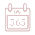 0% Interest for 365 Days