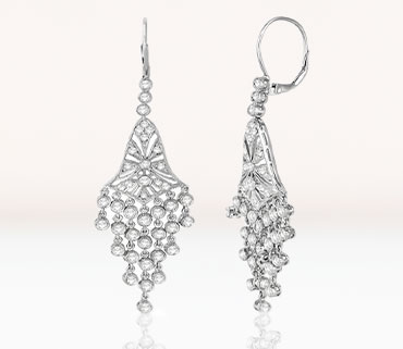 Diamond Chandelier Earrings