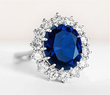 Gemstone Engagement Rings