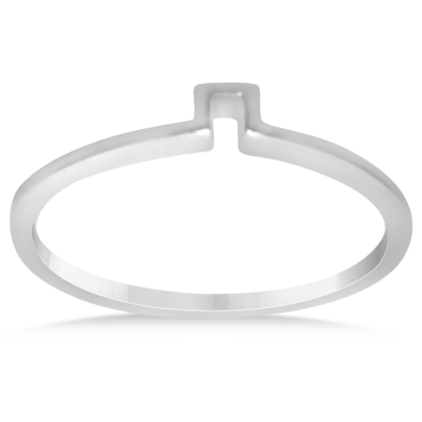 Diamond Invisible Set Bridal Set in 14k White Gold (1.00ct)