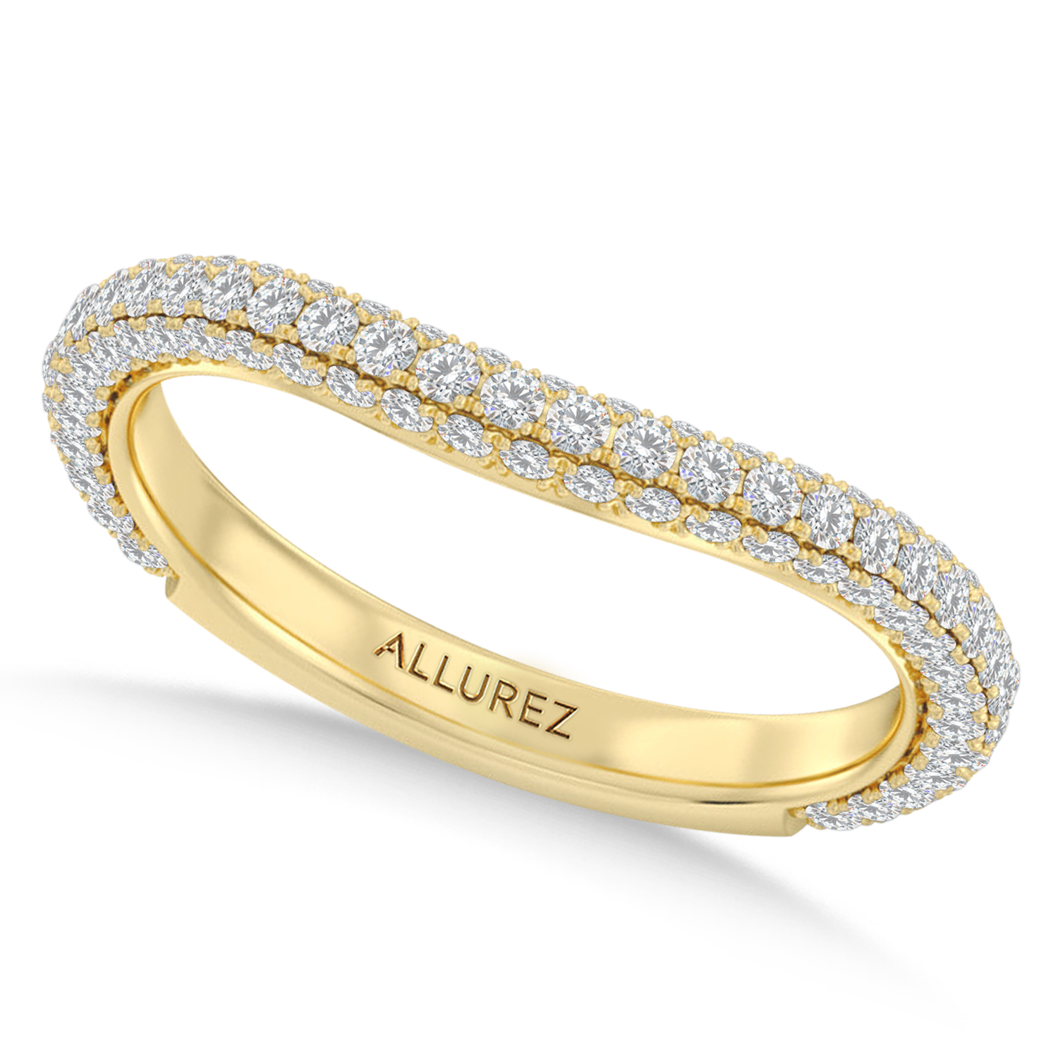 East-West Oval Lab Diamond Bridal Set 14K Yellow Gold (9.77ct)