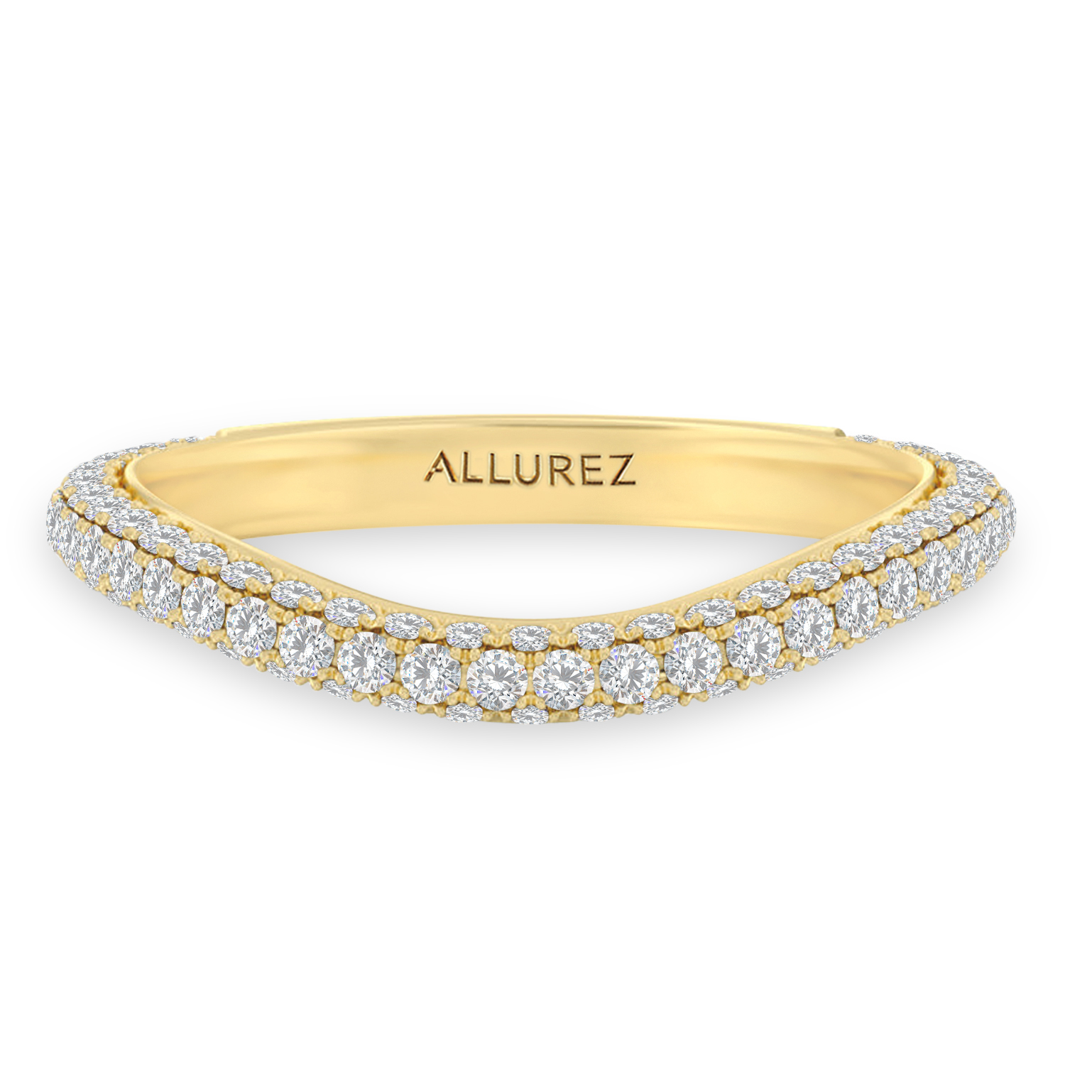 East-West Oval Lab Diamond Bridal Set 14K Yellow Gold (9.77ct)