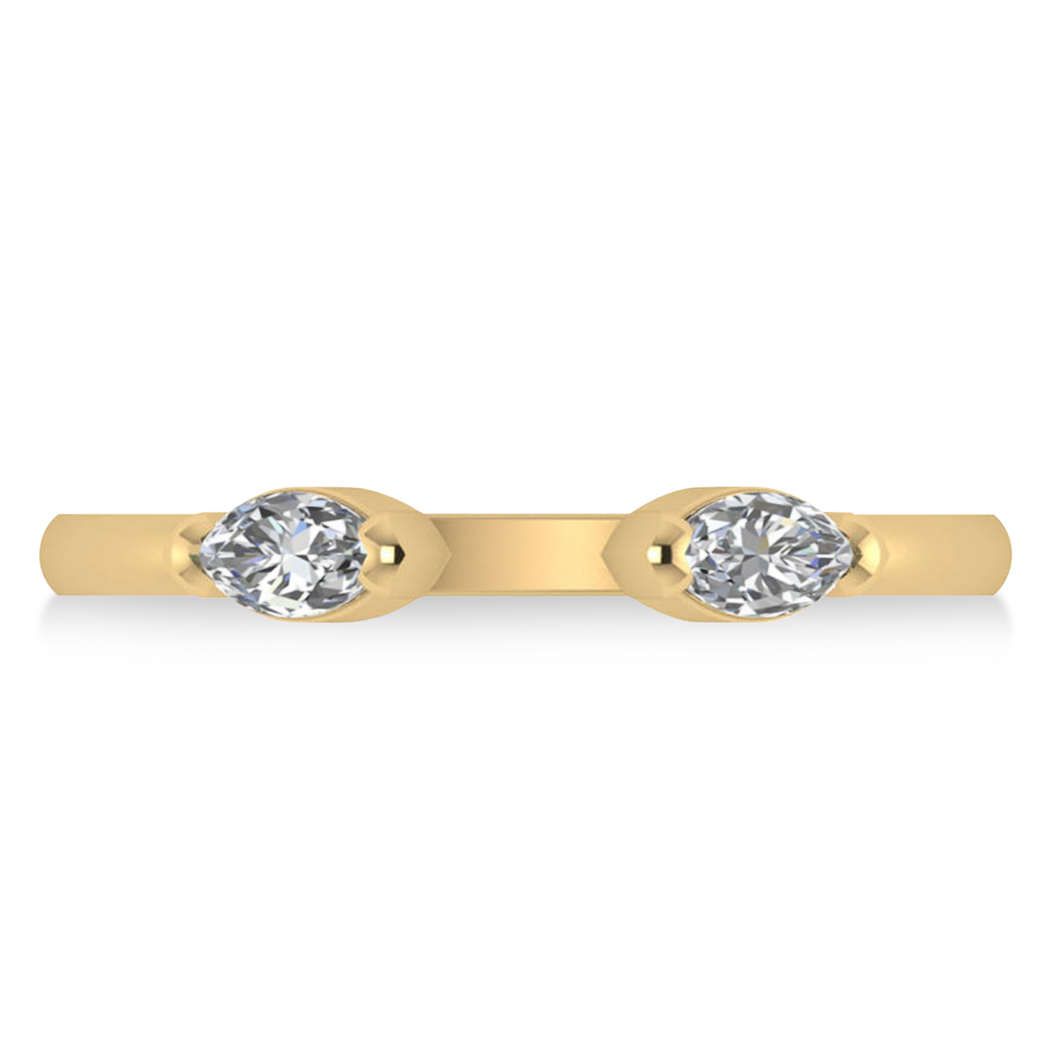 Diamond Open Concept Ring/Band 14k Yellow Gold (0.40ct)