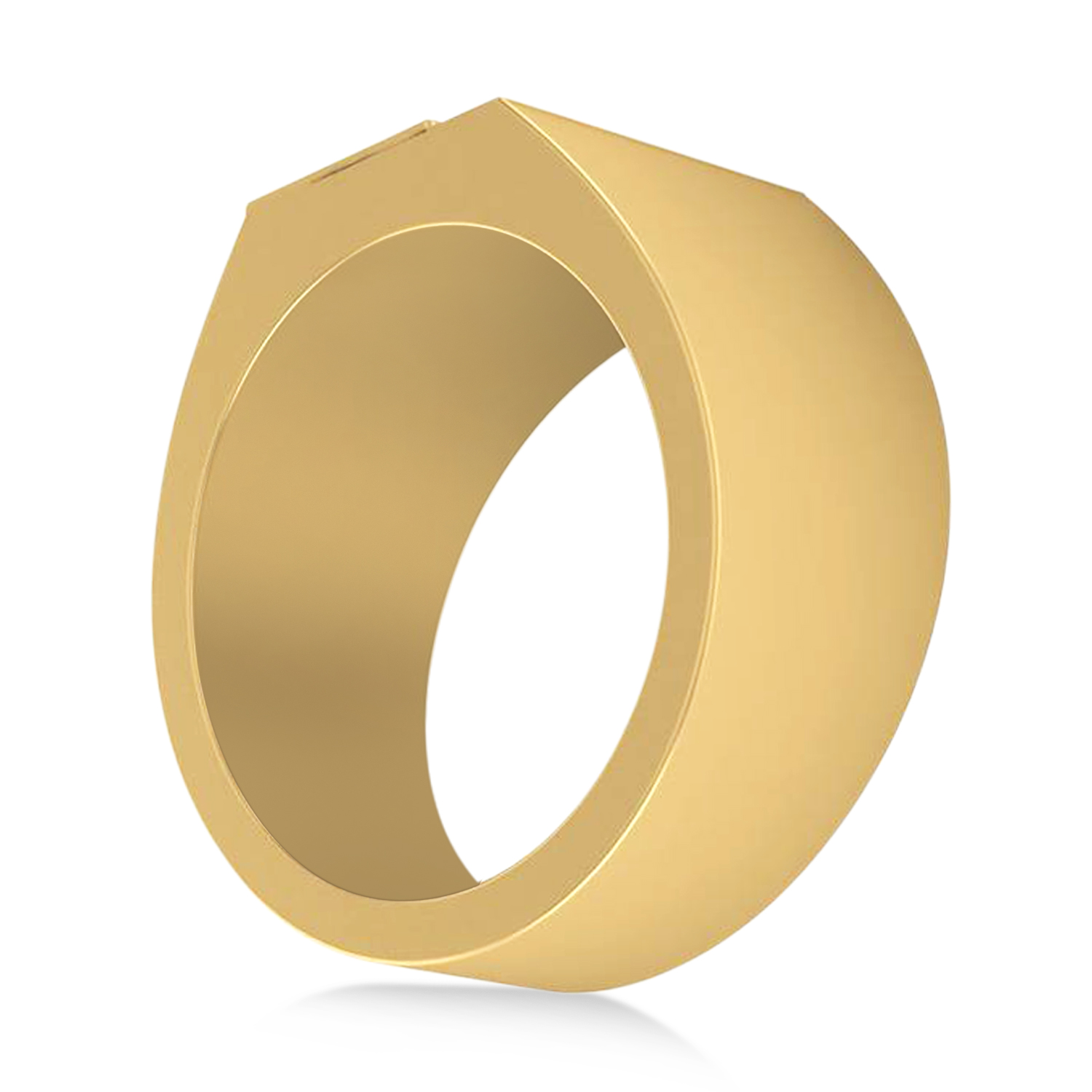 Men's Playing Card Ring 14K Yellow Gold