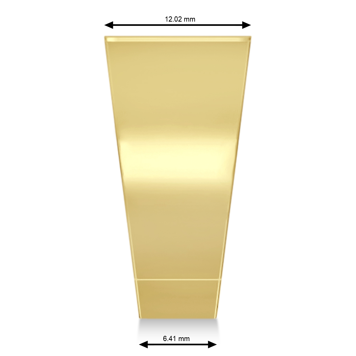 Men's Playing Card Ring 14K Yellow Gold