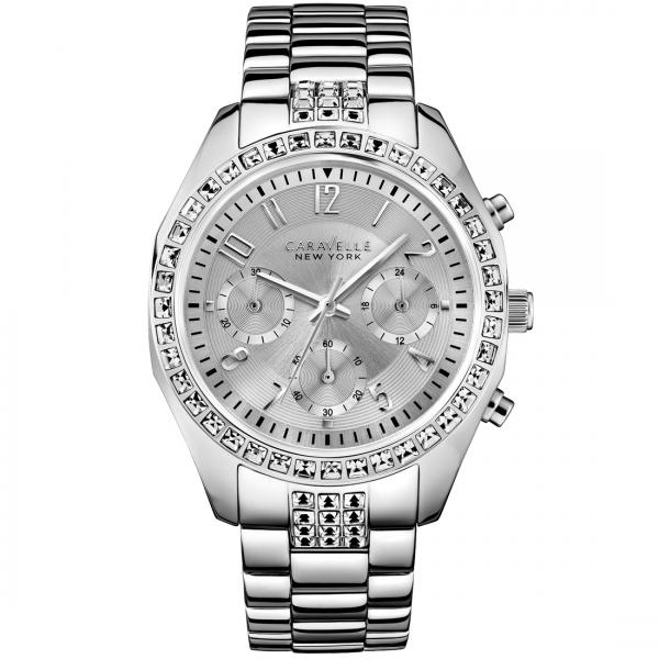 Caravelle Women's Stainless Steel Chronograph Watch