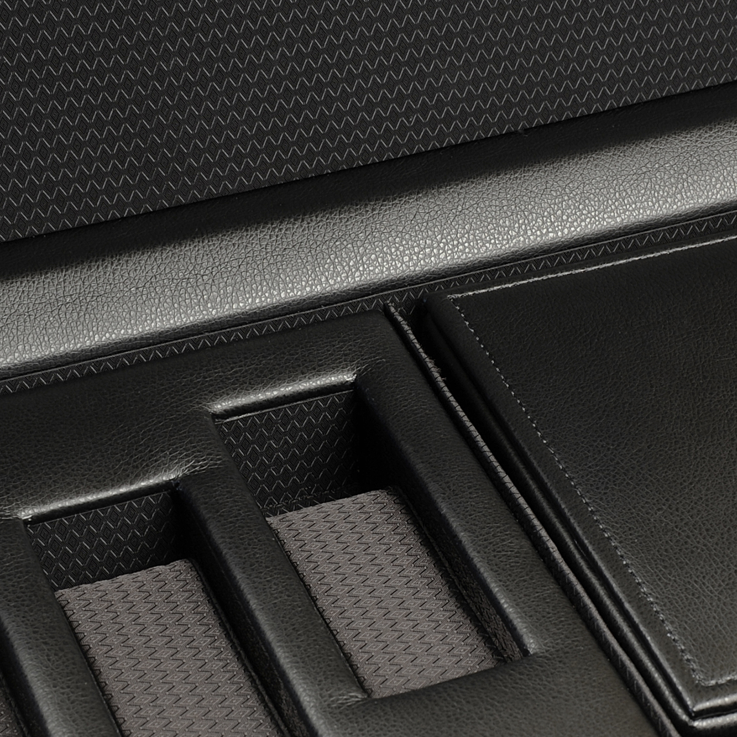 WOLF Roadster Men's Faux Leather Triple Watch Winder w/ Storage Travel Case Lock