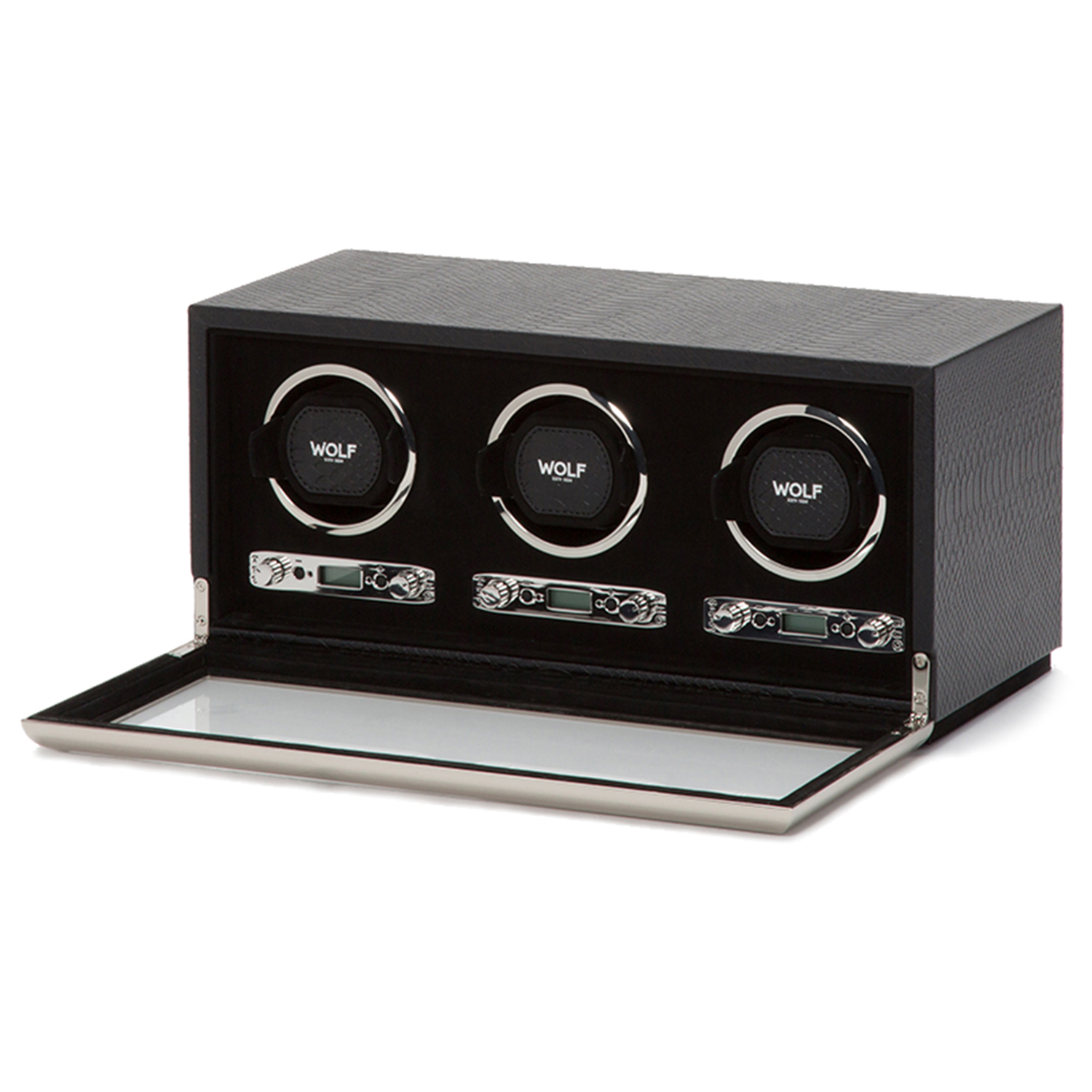 WOLF Exotic Triple Watch Winder