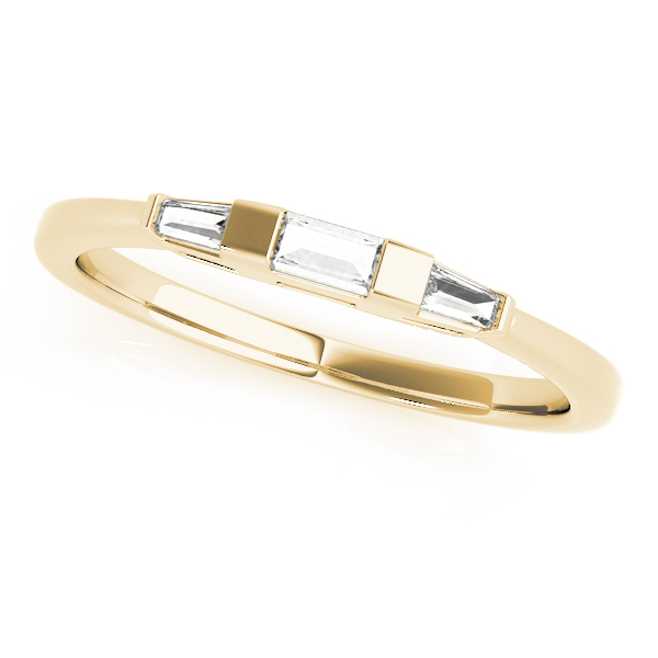 Tapered Baguette 3-Stone Diamond Bridal Set 14k Yellow Gold (0.30ct)