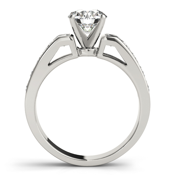 Diamond Princess-cut Channel Bridal Set 18k White Gold 2.20ct