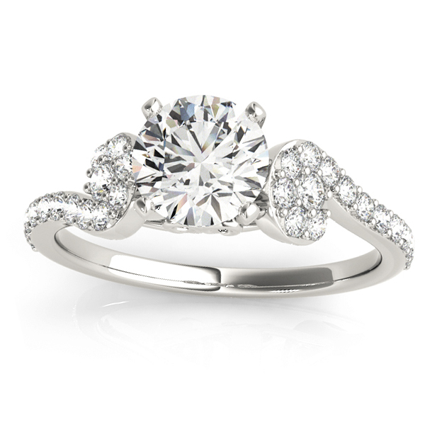 Diamond Single Row Bridal Set Setting Platinum (0.68 ct)