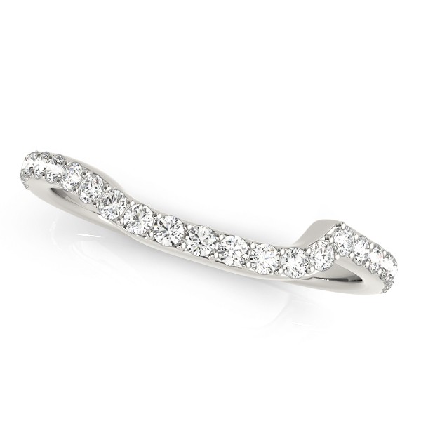 Diamond Single Row Bridal Set Setting Platinum (0.68 ct)