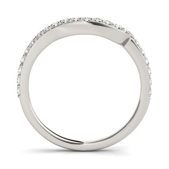 Diamond Single Row Bridal Set Setting Platinum (0.68 ct)