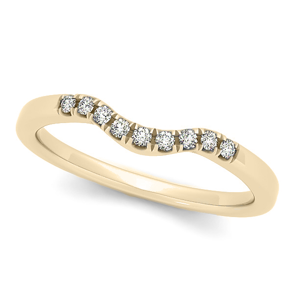 Circle Halo Diamond Bridal Set Ring & Band 14k Yellow Gold 0.60ct