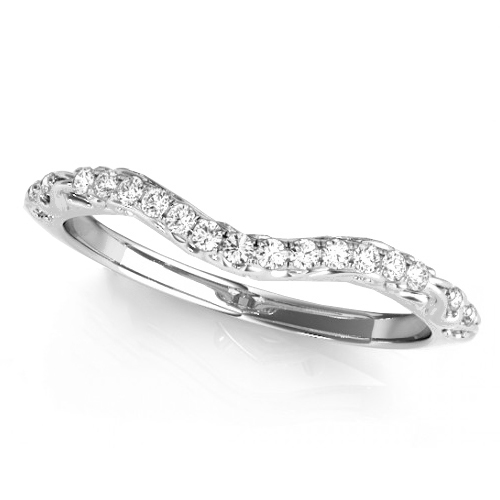 Diamond Antique Style Swirl Bridal Set Palladium (1.25ct)