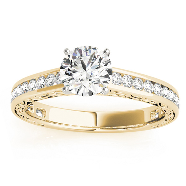 Diamond Twisted  Bridal Set 18k Yellow Gold (0.87ct)