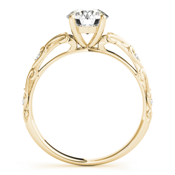 Diamond Antique Style Bridal Set 18k Yellow Gold (0.07ct)