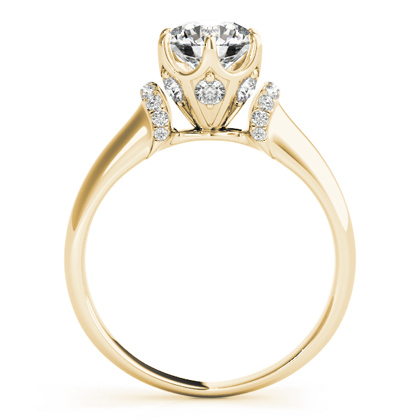 Diamond 6-Prong Solitaire Engagement Ring 14k Yellow Gold (1.15ct)