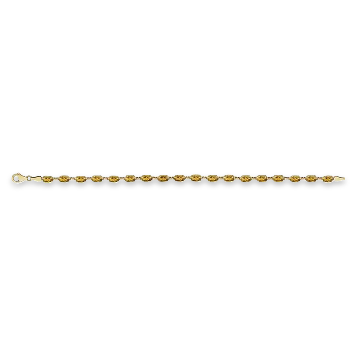 Natural Citrine Bracelet 14K Yellow Gold (0.44ct)