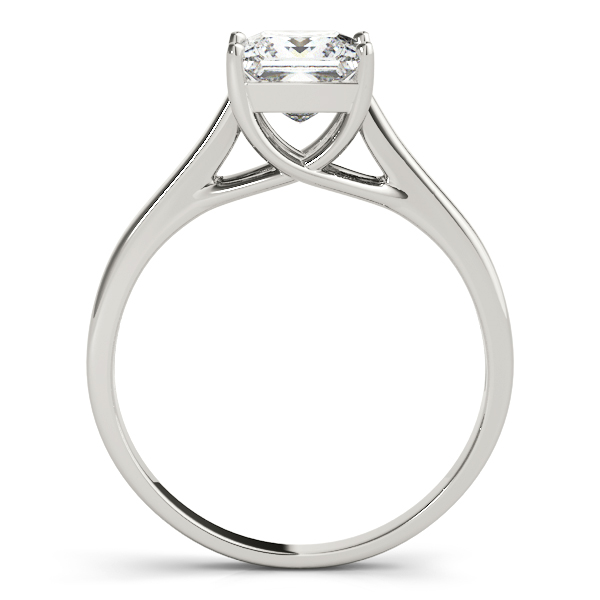 Solitaire Bridal Set 14k White Gold
