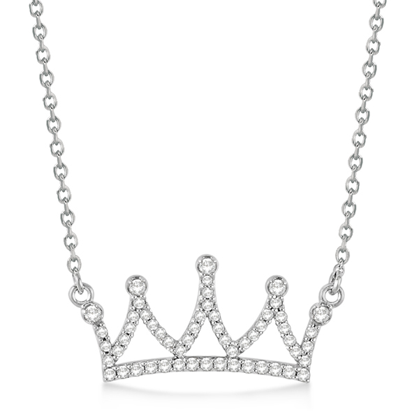 Crown diamond pendant Clearance