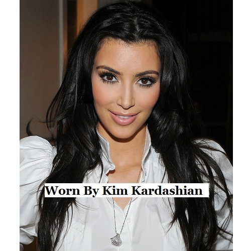 Hershey's Kiss Small 3D Pendant Necklace Sterling Silver