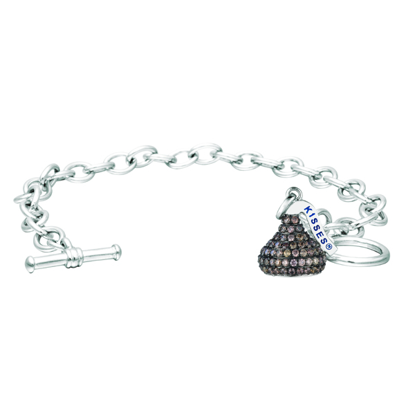 Hershey S Kiss Brown Diamond Toggle Bracelet 14k White Gold 4 05ct Hershey S Kiss Brown Diamond Toggle Bracelet 14k White Gold